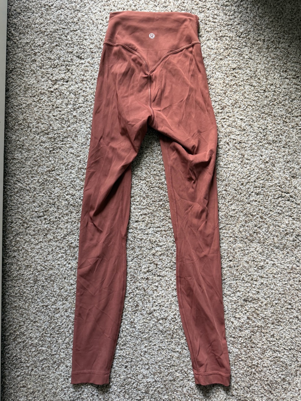 lululemon Base Pace High-Rise Tight 25” Copper Brown Size 2 NWOT